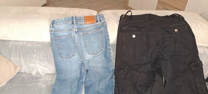 Lot de 2 pantalons (1 cargo et 1 jeans) Jennifer - photo numéro 4