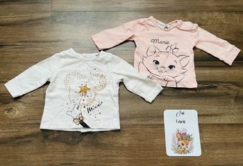 Lot 2 t-shirts manches longues