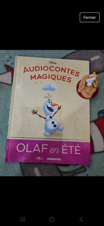 87eme Numéro des audiocontes Magiques altaya disney audio compte