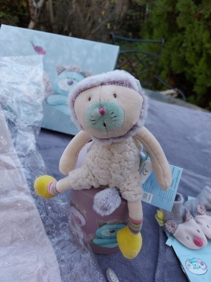 Lot naissance fille collection Les Pachats Moulin Roty neuf avec gigoteuse - photo numéro 5