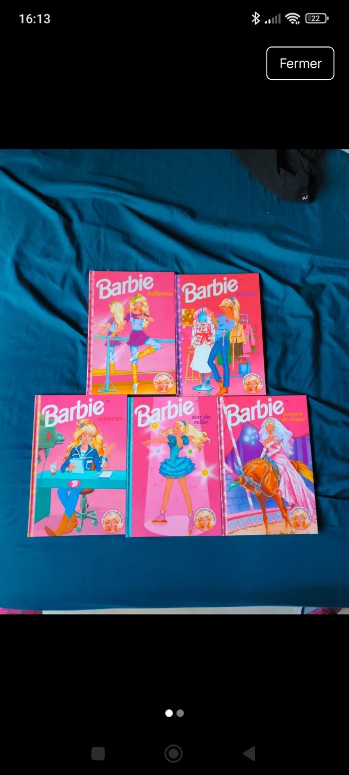 Livres Barbie