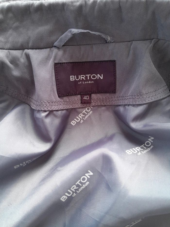 Très beau trench coat veste burton taille 40 - photo numéro 7