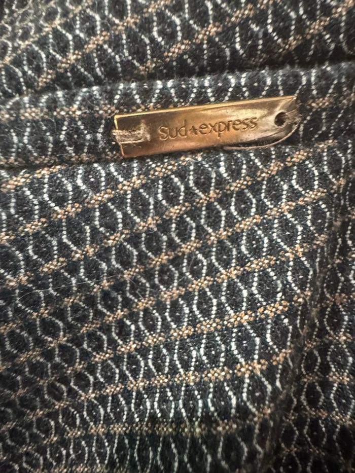 Pantalon, habillé, sud, express, vert beige - photo numéro 5