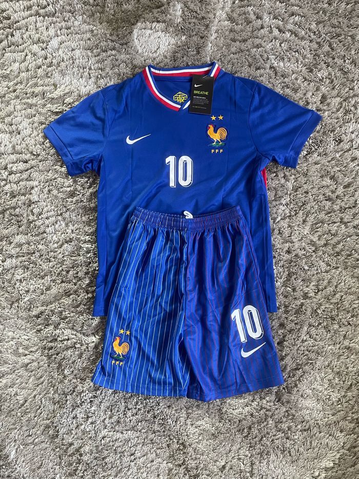 Ensemble maillot short France Mbappé 10