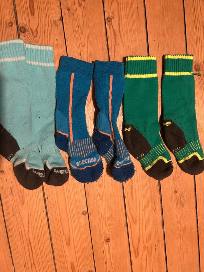 Lot chausette ski 27/30 - photo numéro 2