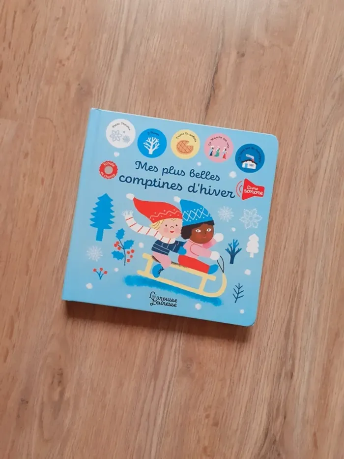 Livre Mes plus belles comptines d'hiver - photo numéro 2