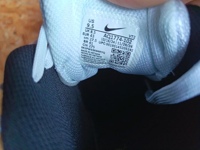 Nike Dunk Low Blanc/Noir/Gris - photo numéro 5