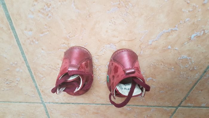Kickers bébé fille 19 bordeau - photo numéro 4