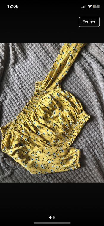 Top épaules nues H&m