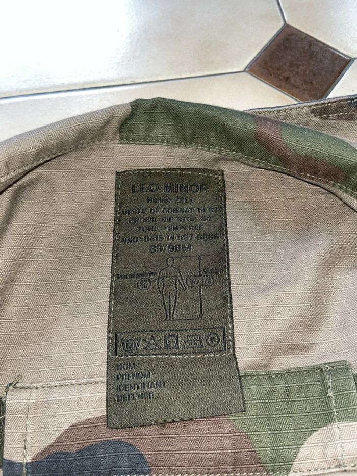 Veste combat militaire 89/96 M - photo numéro 5