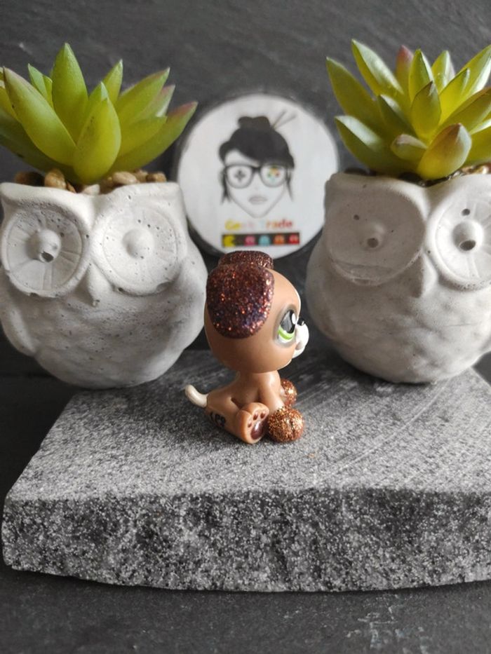 Littlest Petshop Pet Shop LPs chien Boxer 2351 Hasbro dog #geektradelpschien - photo numéro 2