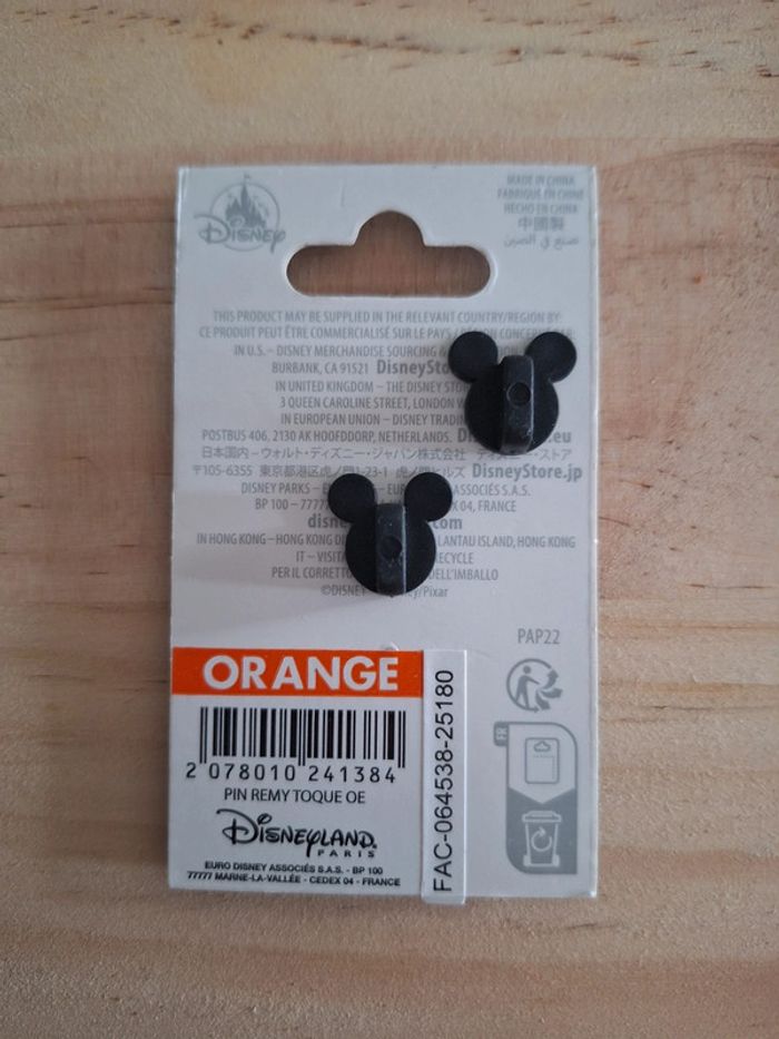 Pin's Disney Rémy - Ratatouille (Toque & Cuillère) - Disneyland Paris - photo numéro 2