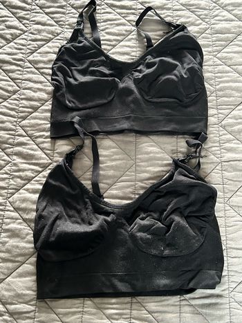 Lot de 2 brassières d’allaitement noires