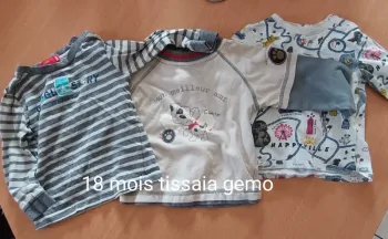 3 tee shirts