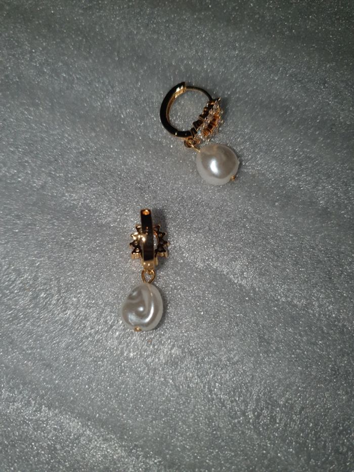 Boucle d'oreilles acier inoxydable - photo numéro 4