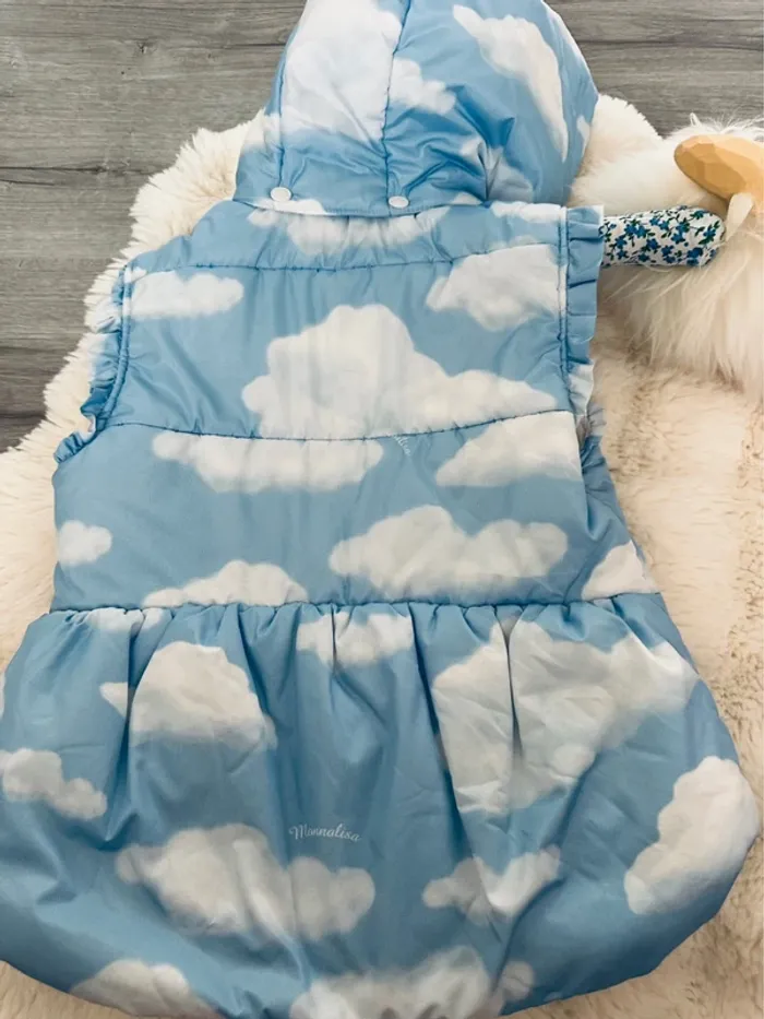 Doudoune sans manches nuage Monalisa - photo numéro 4