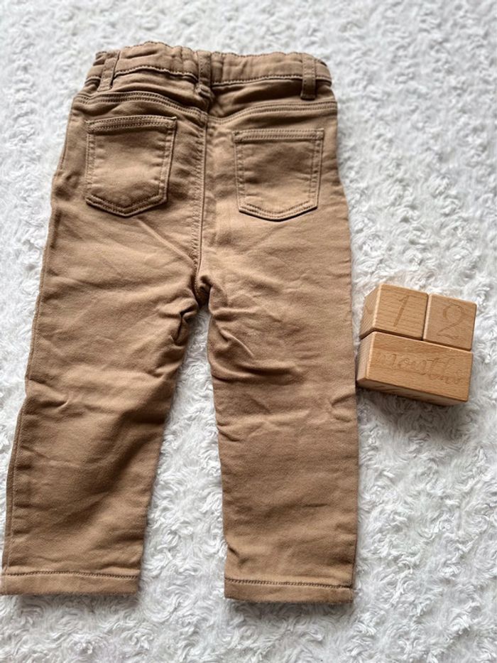 Pantalon marron 12/18 mois - photo numéro 2