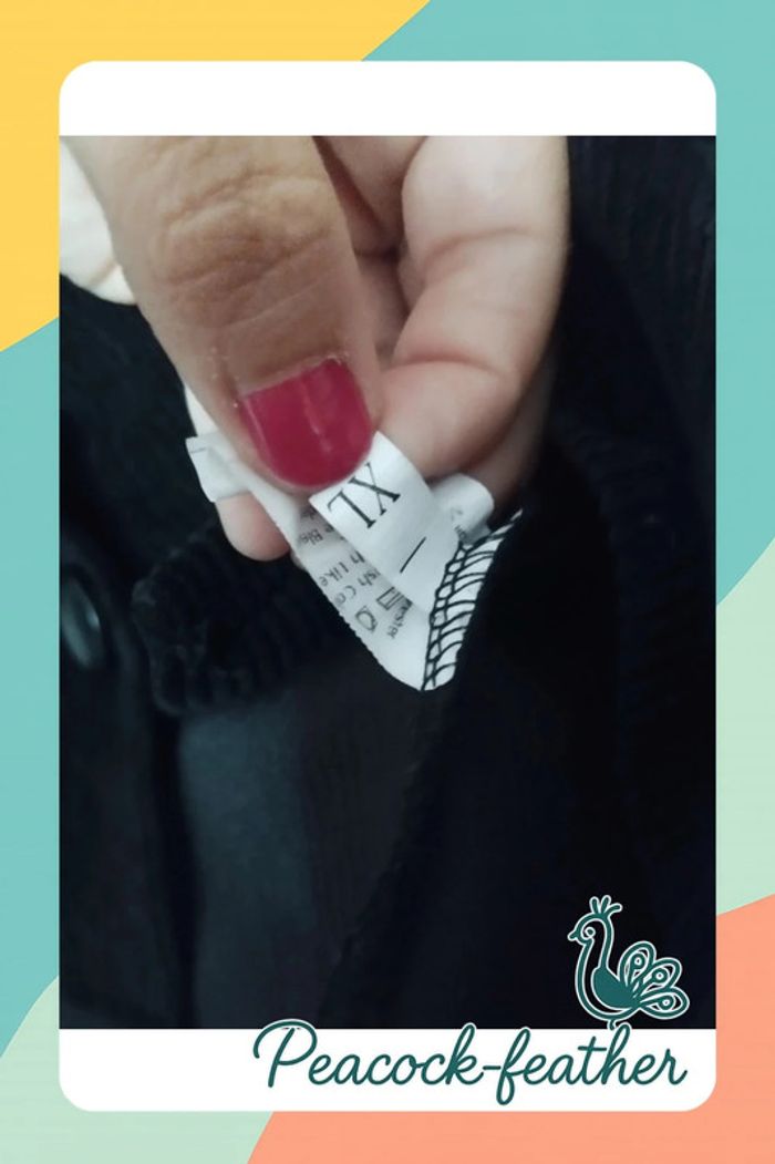 Jupe velours côtelé noire 42 xl - photo numéro 5