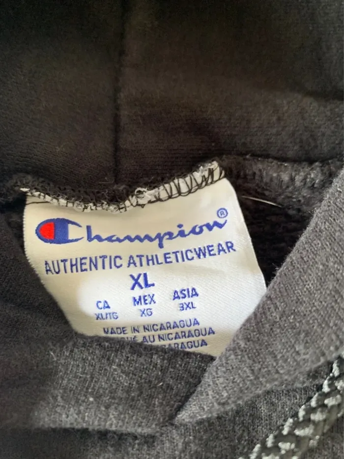 Sweat à capuche Champion « Wake Forest » Taille XL - photo numéro 4