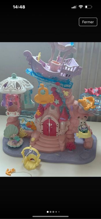 Château sirènes Sylvanian families