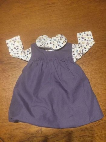 Ensemble robe t-shirt violet 3M