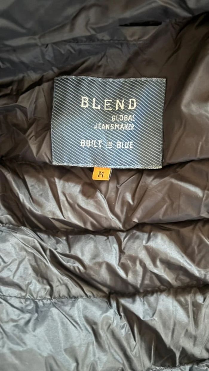 💕 doudoune fine noire taille M 38 #blend - photo numéro 5