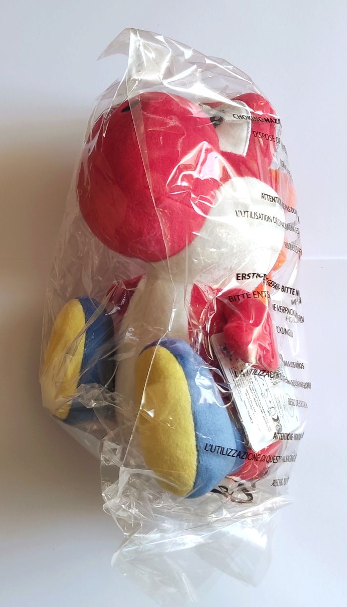 Super Mario - Nintendo - Yoshi Rouge - Peluche 20cm