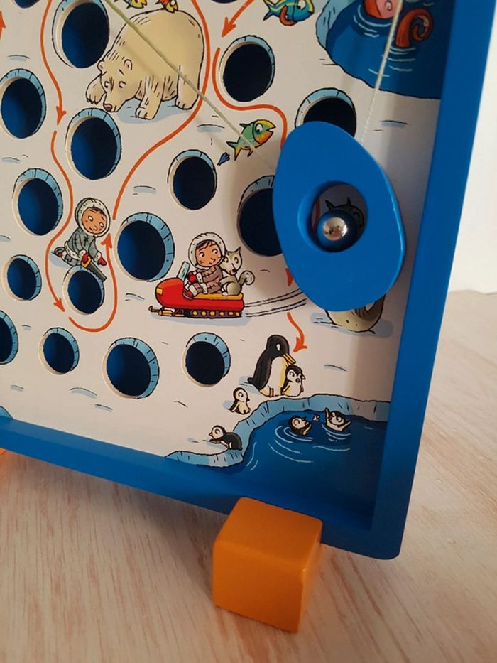 Zigzag sur la banquise jeu d'adresse en bois Fnac éveil et jeux - photo numéro 15