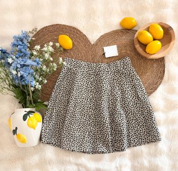 Jupe noire et blanche Zara taille M