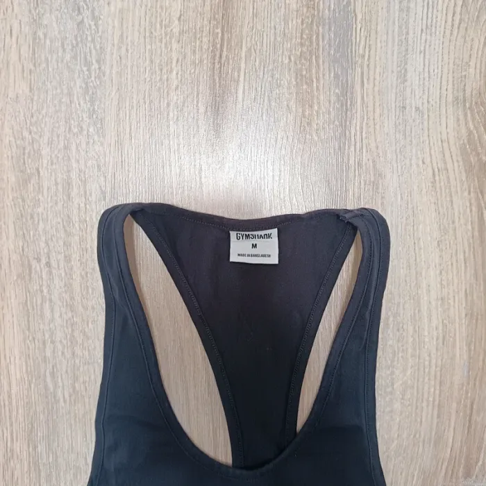 Débardeur gymshark homme M teeshirt noir - photo numéro 4