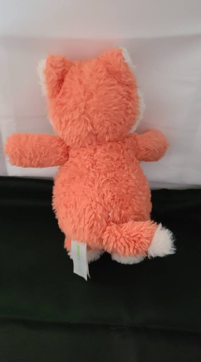 Gipsy Toys - Renard Econimals - Peluche Eco-Responsable - 15 cm - Orange - photo numéro 4