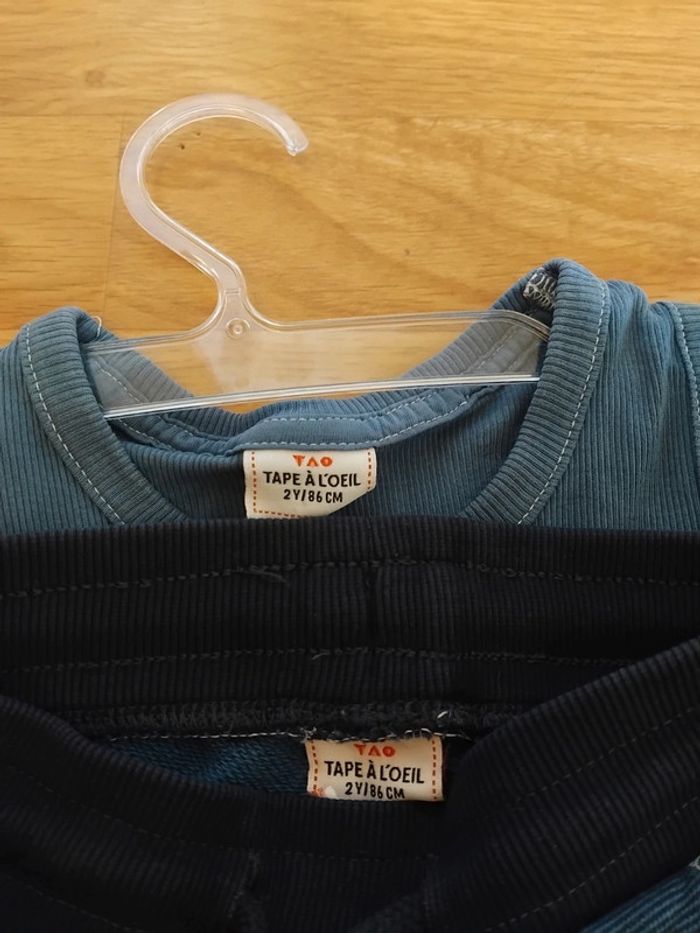 Tape à l'œil ensemble shorts garçon 2ans - photo numéro 3