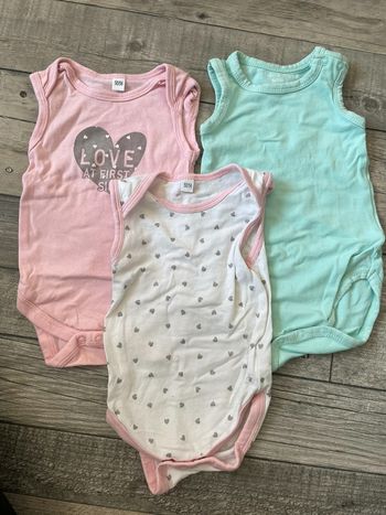 Lot 3 body coton bio