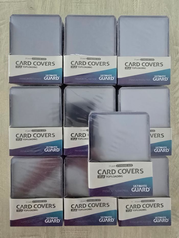 Lot de 10 paquets de 25 Toploaders Ultimate Guard