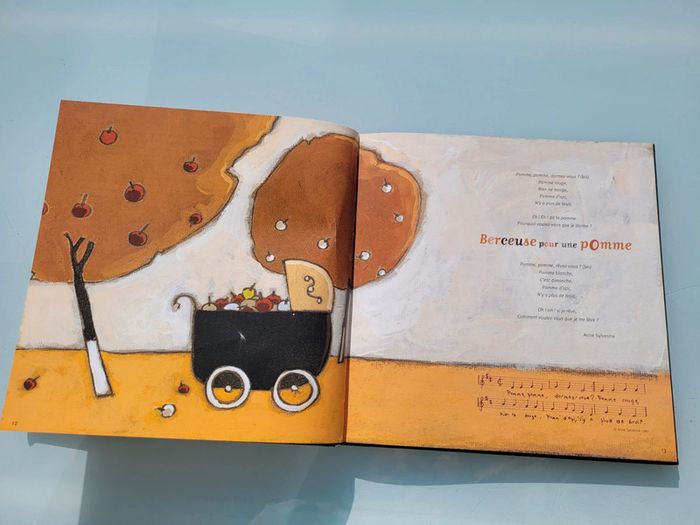 Superbe livre CD, À pas de velours, 28 berceuses, Éditions Didier Jeunesse - photo numéro 3