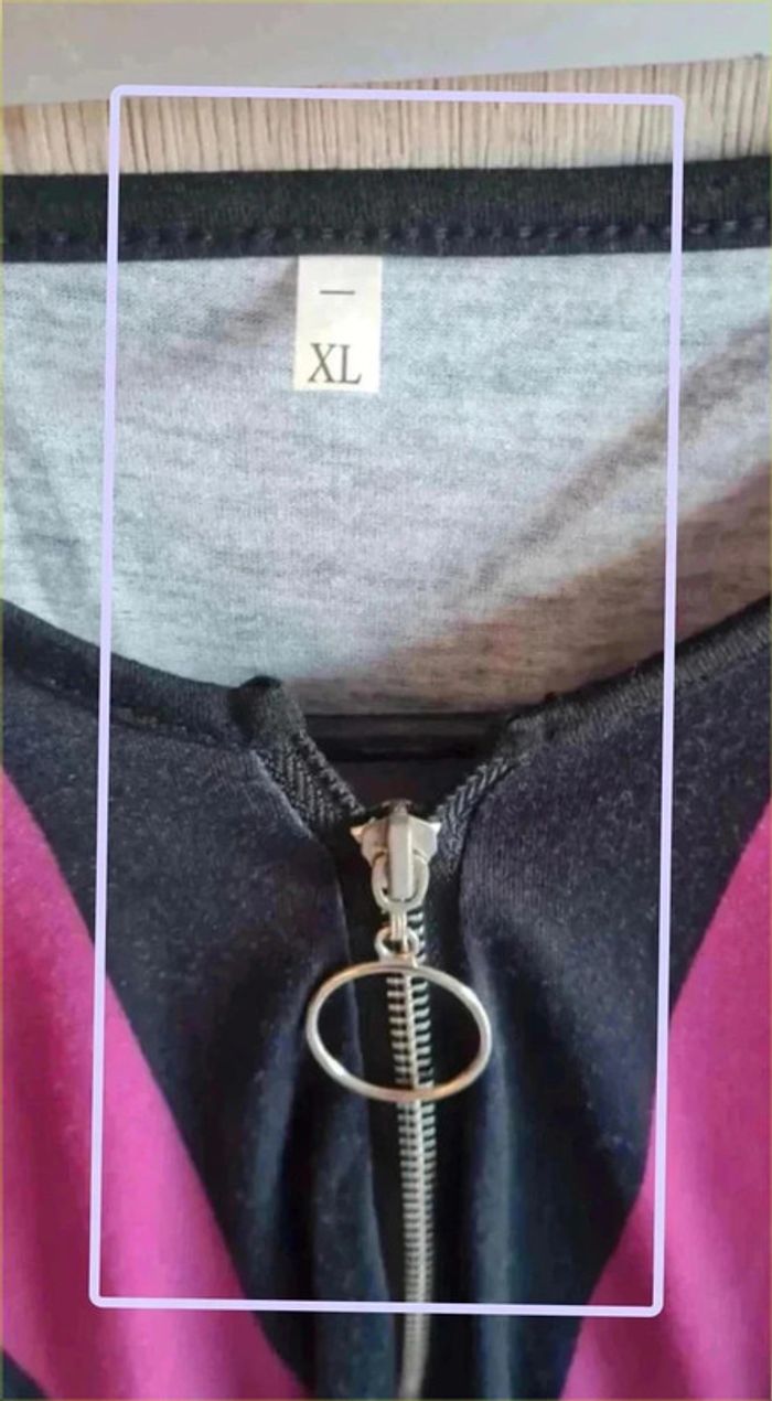 Blouse fermeture eclaire - photo numéro 2