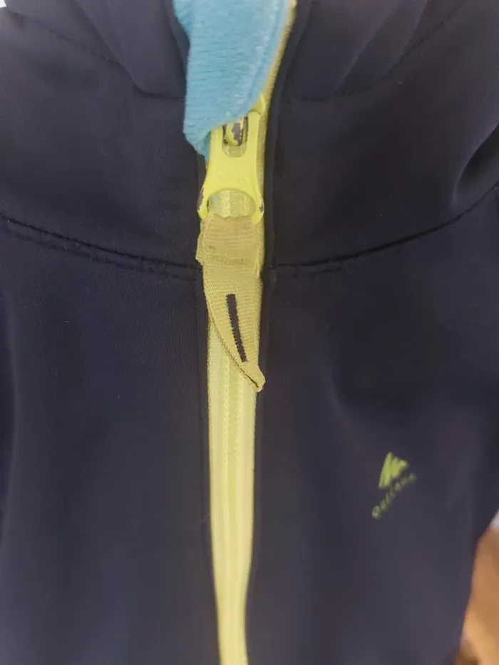 Veste randonnée enfant softshell - photo numéro 2