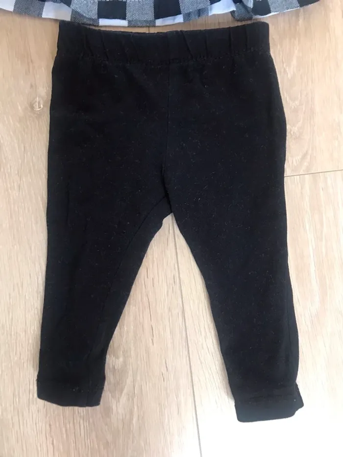 Ensemble 2 pièces blouse et legging 6 mois - photo numéro 4
