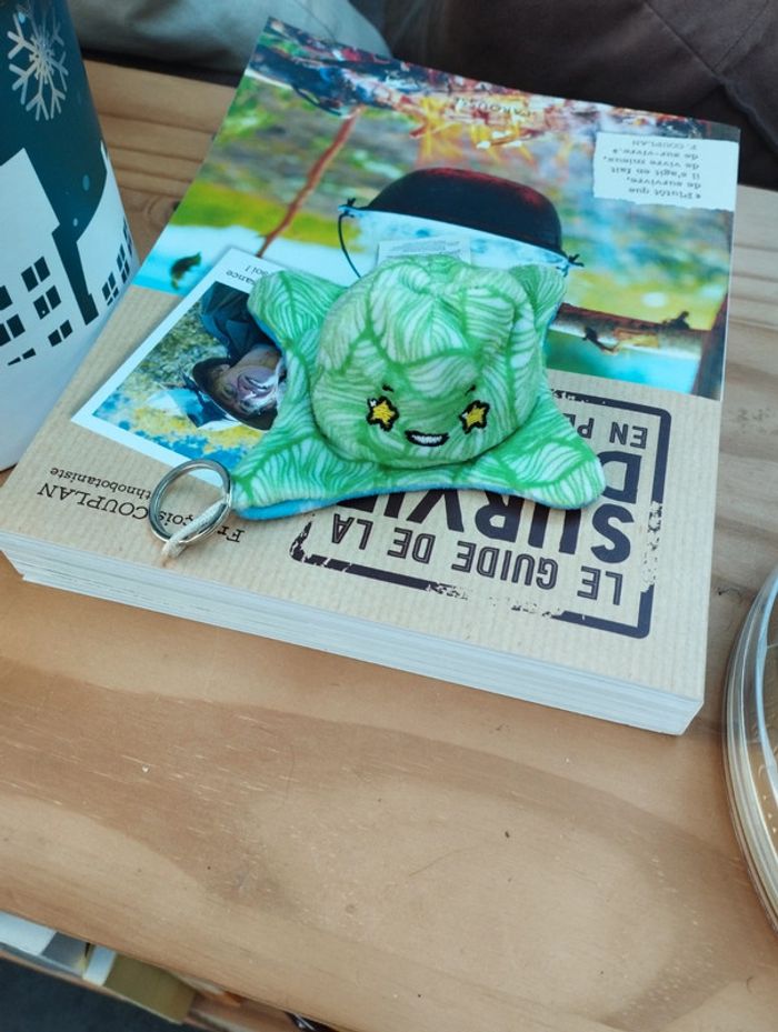 Porte clés réversible pieuvre émotions