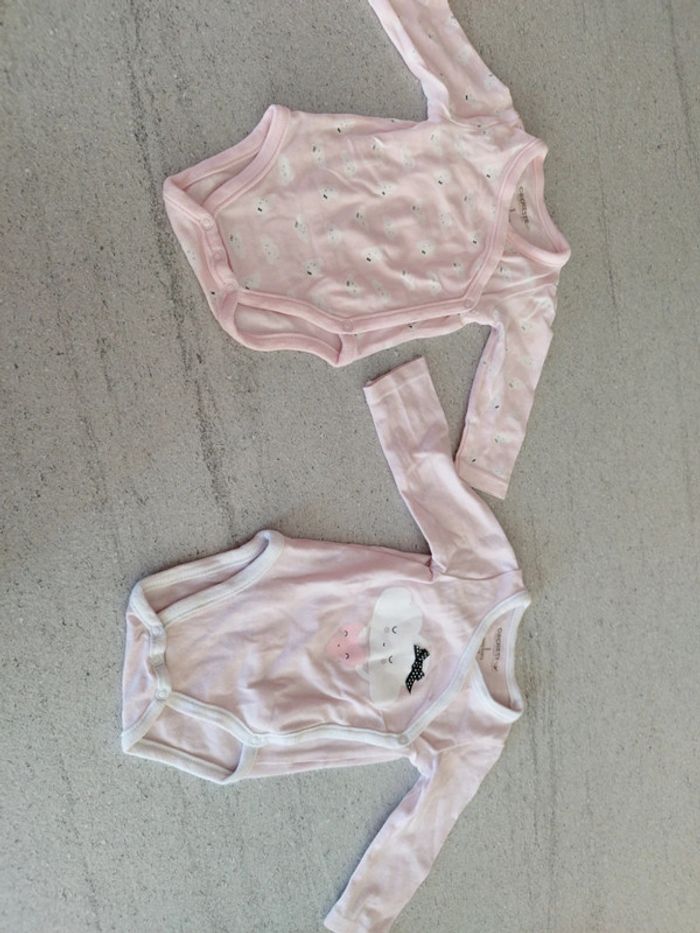 Lot de 2 body manches longues