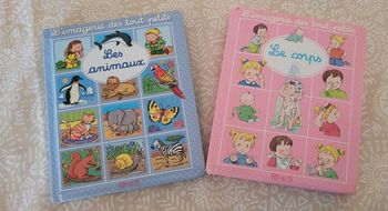 2 livres "L'imagerie des tout petits"