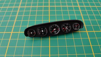 Groupe d'instruments 55A n°55 pièce détachée Porsche 911 Carrera RS 2.7 1/8 1/8ème Altaya #B37