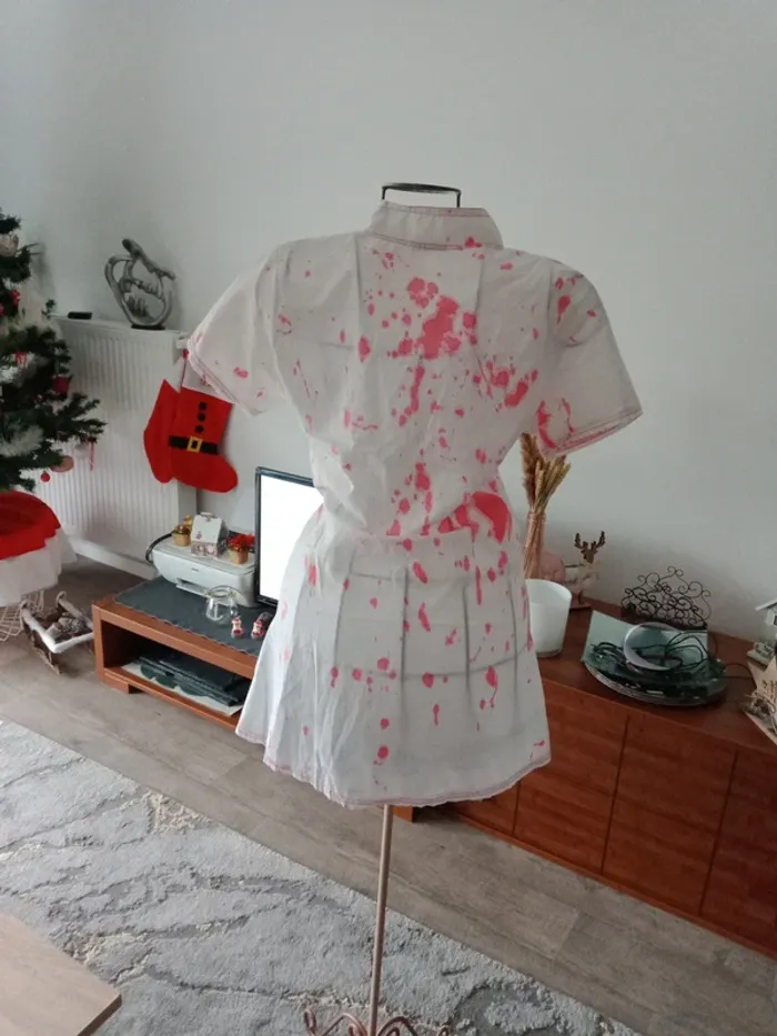 Robe déguisement infirmière - photo numéro 7