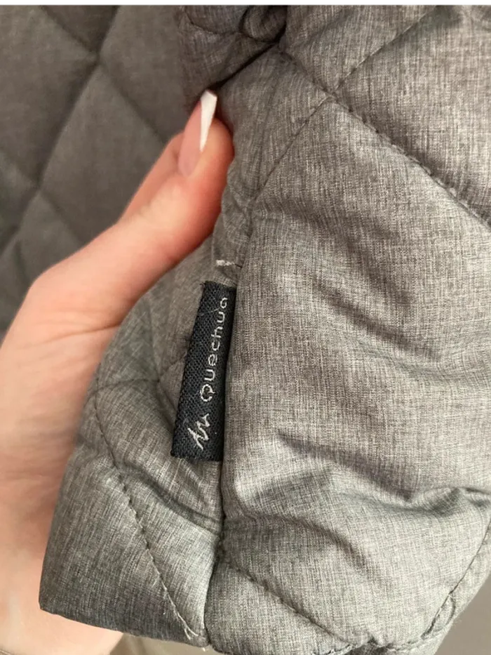 Manteau gris chaud Quechua - photo numéro 11