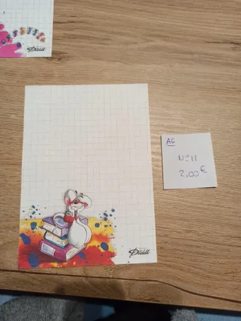 Feuille Diddl A6 11 2,00€