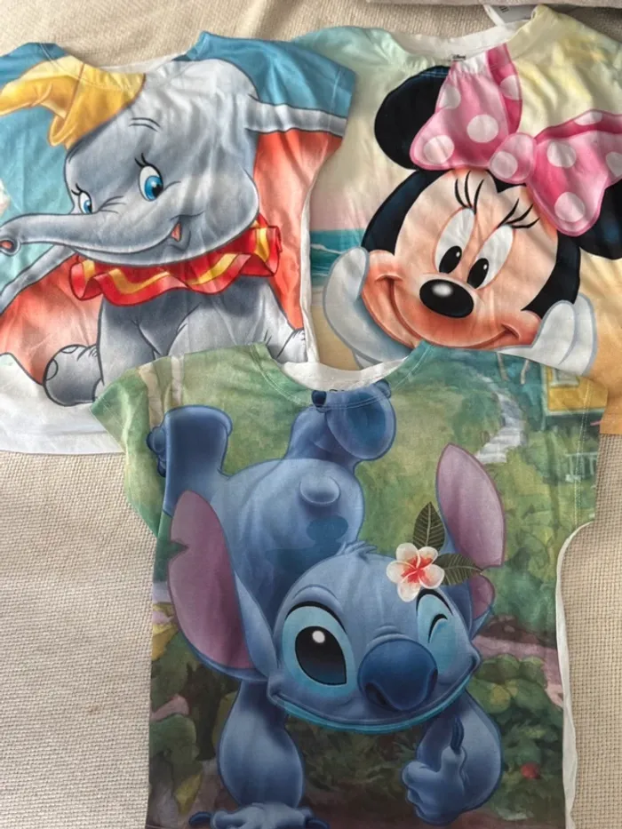 3 t-shirt Disney