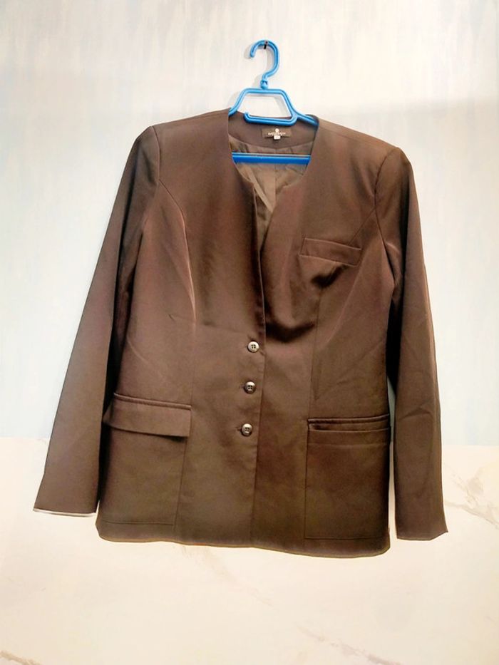 Veste, blazer femme noir Oury création taille 42