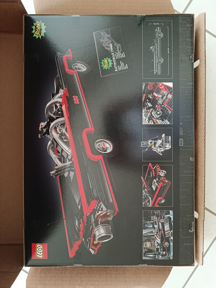 Neuf - Lego DC Comics - Batman : la Batmobile de la série TV classique - photo numéro 2