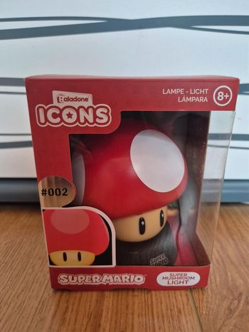 Lampe Super Mario Nintendo Toad Mushroom