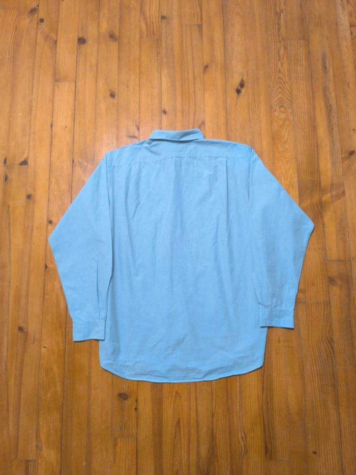 Chemise à carreaux - Ralph Lauren - Lowell Sport - Logo brodé marine - Bleu - Taille XL - photo numéro 4